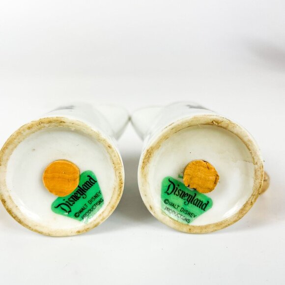 Walt Disney Productions Disneyland Castle Tinker Bell Teapot Salt & Pepper Shake - Picture 6 of 6